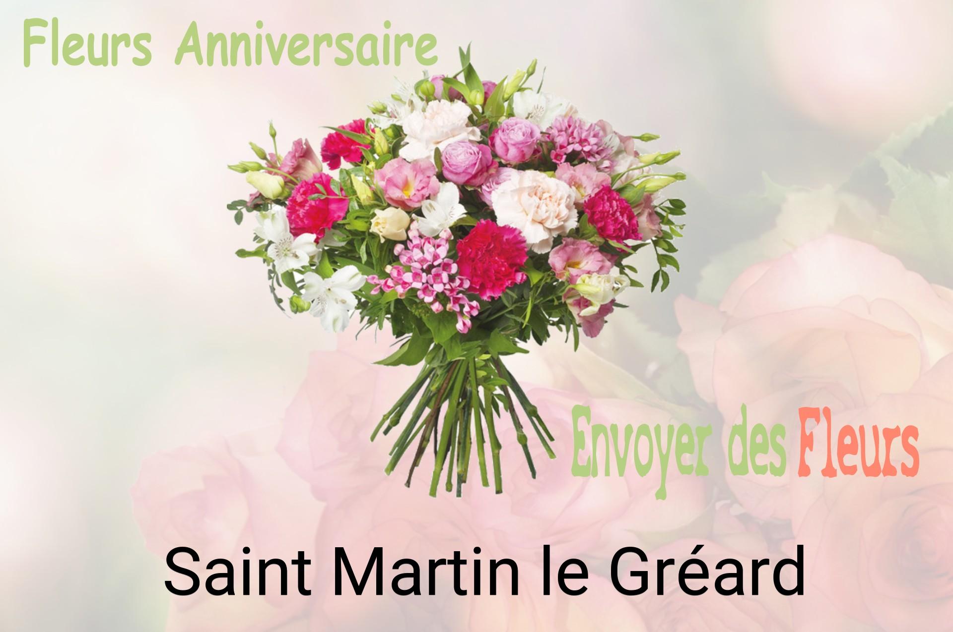 Bouquet de fleurs d’anniversaire livré à Saint-Martin-le-Gréard