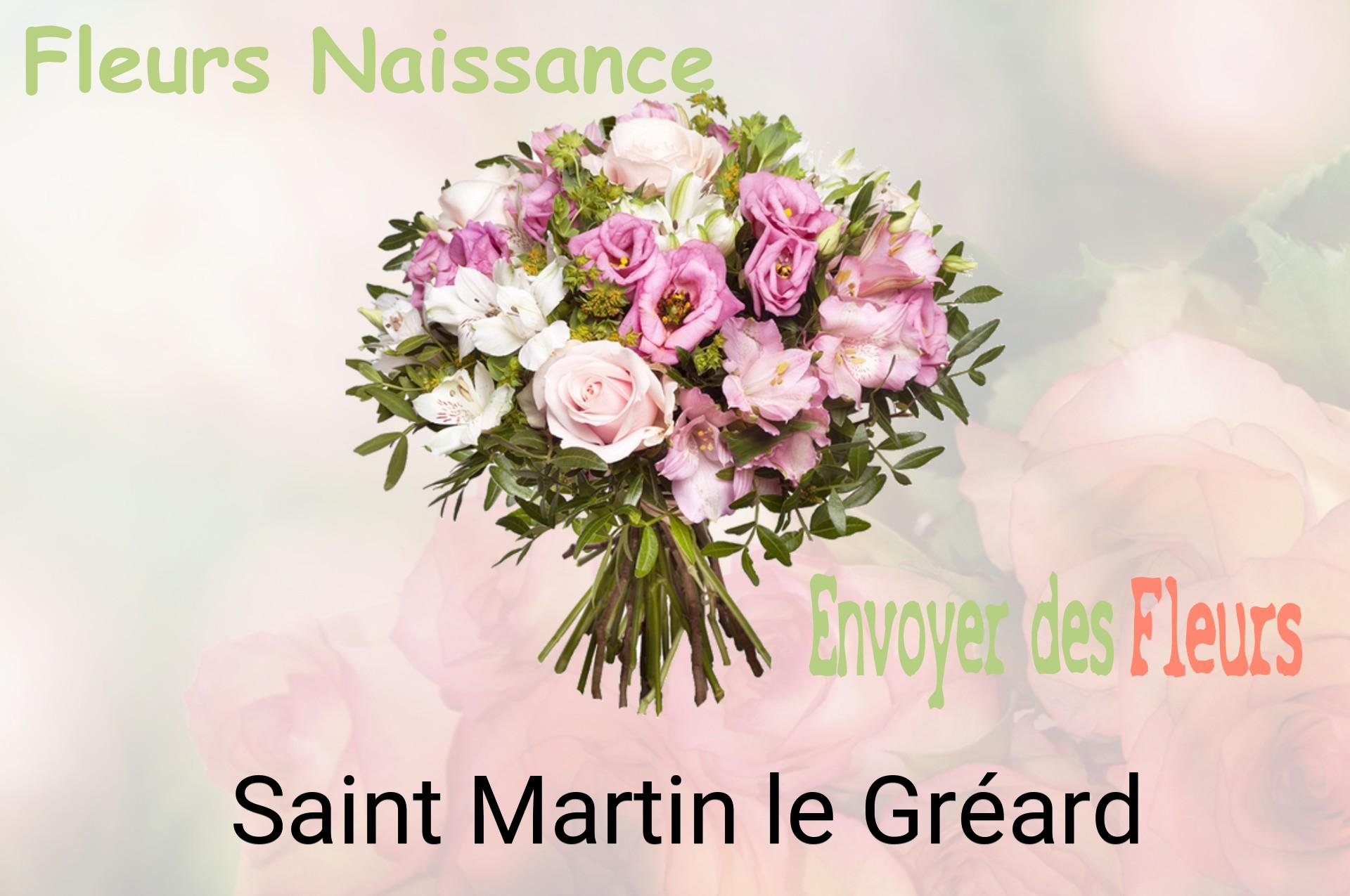 Bouquet de fleurs de naissance livré à Saint-Martin-le-Gréard