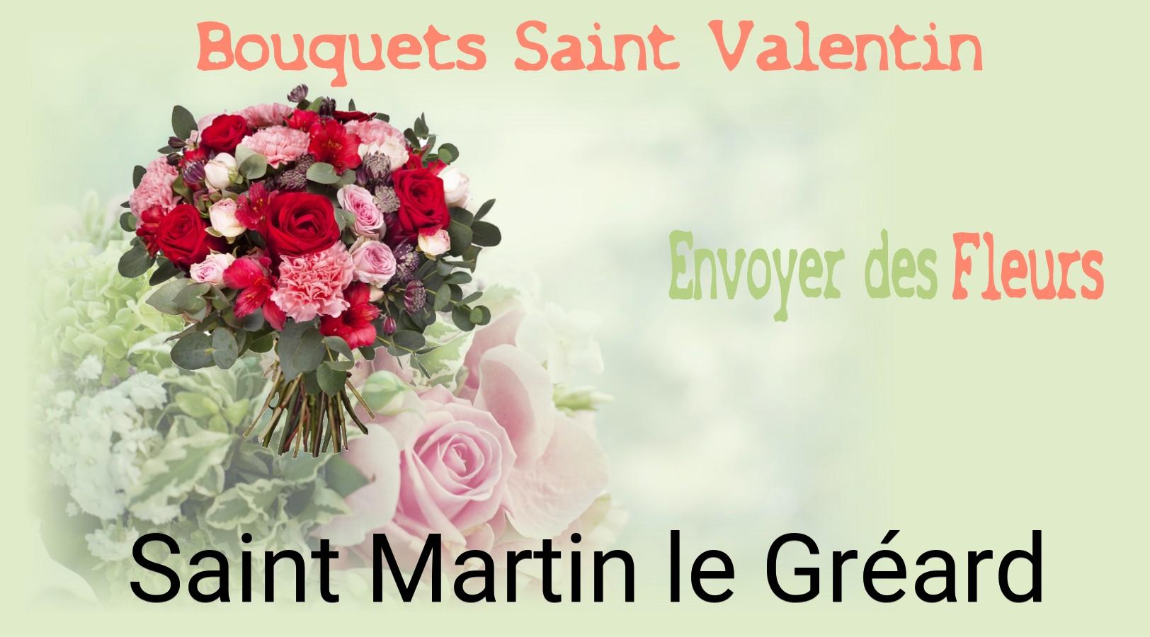 Roses de Saint-Valentin livrées à Saint-Martin-le-Gréard
